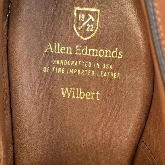 NEW ALLEN EDMONDS Brown Oxford Dress Shoes main image 14